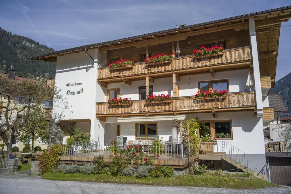 Gaestehaus Hoamatl Mayrhofen Eksteriør billede